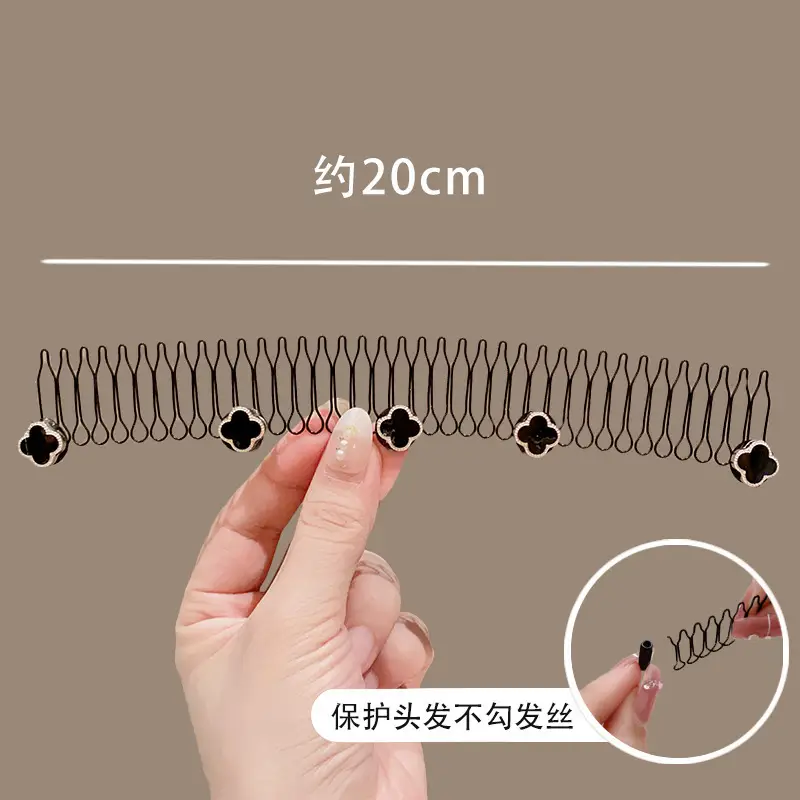 Camellia Hair Comb for Tidying Up Stray Hair - Image 7