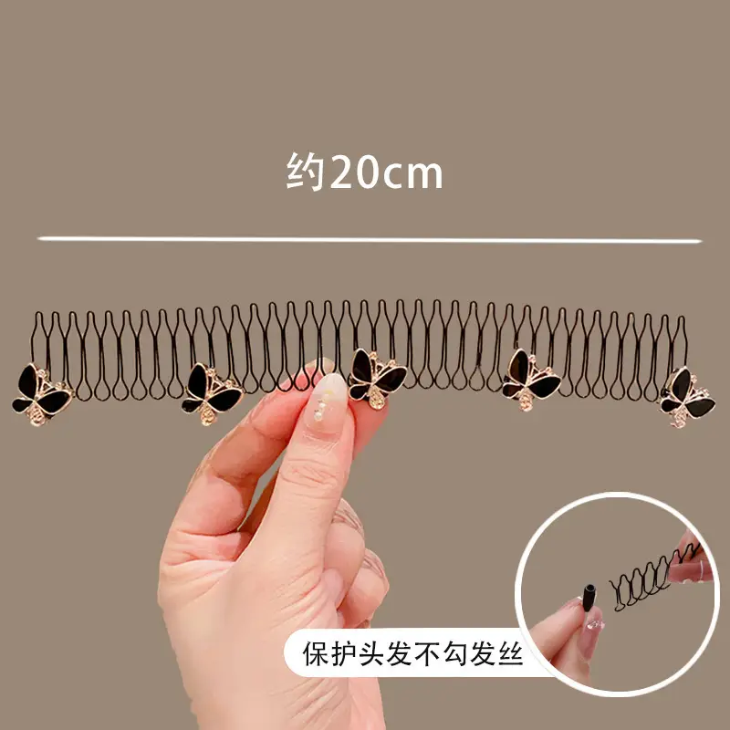 Camellia Hair Comb for Tidying Up Stray Hair - Image 8