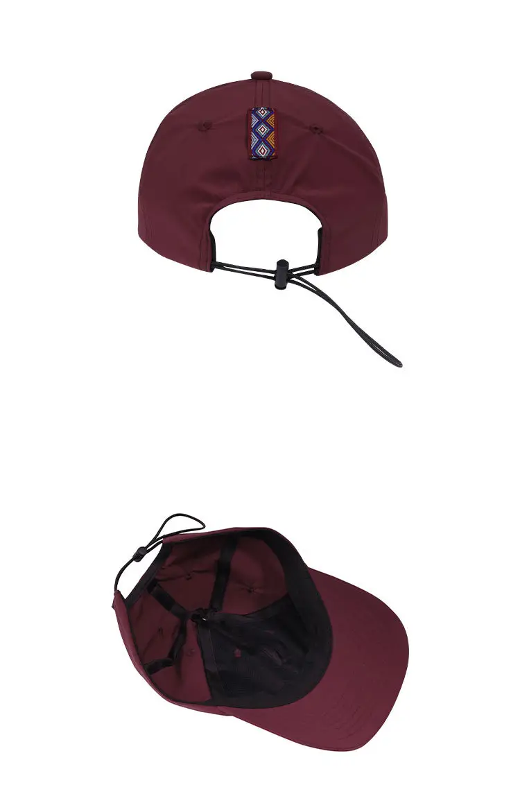Oxford Style Velcro Cap Olive Green Quick Dry — feature 10