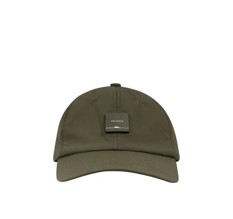 Oxford Style Velcro Cap Olive Green Quick Dry — feature 11