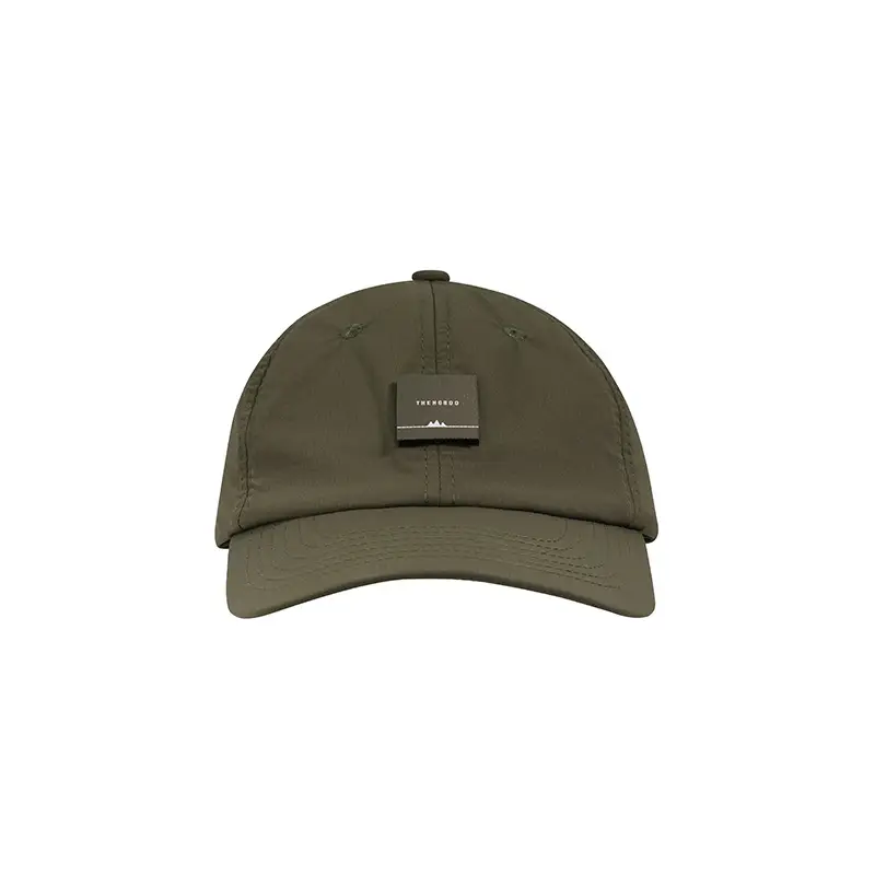 Oxford Style Velcro Cap Olive Green Quick Dry - Image 2