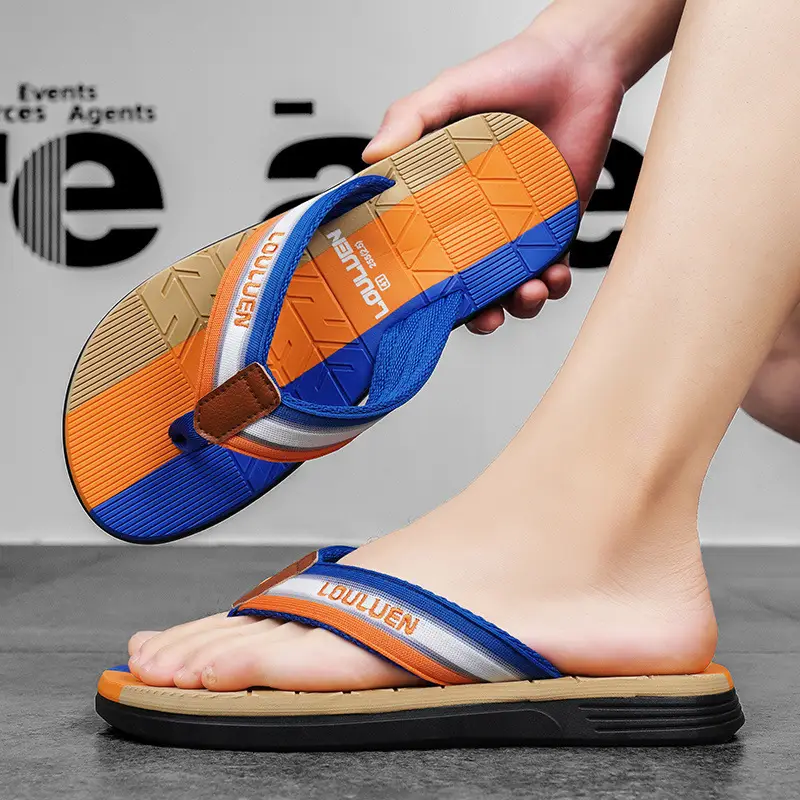 2024 New Style Flip-Flops Men's Summer Slippers Vietnam Outer Wear Flip-Flops Men's Non-Slip Trendy Beach Sandals - Image 8