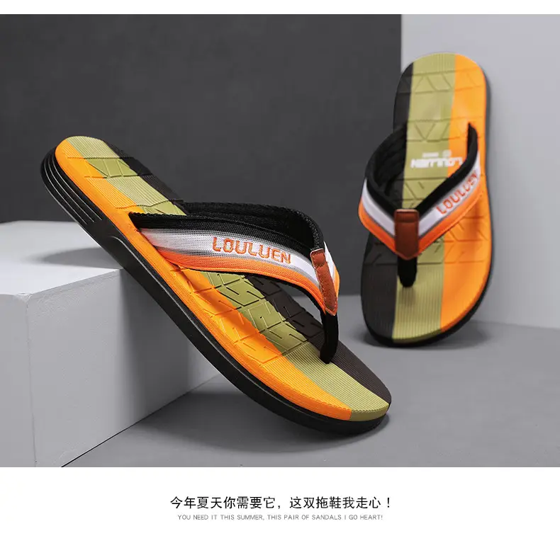 2024 New Style Flip-Flops Men's Summer Slippers Vietnam Outer Wear Flip-Flops Men's Non-Slip Trendy Beach Sandals — feature 13