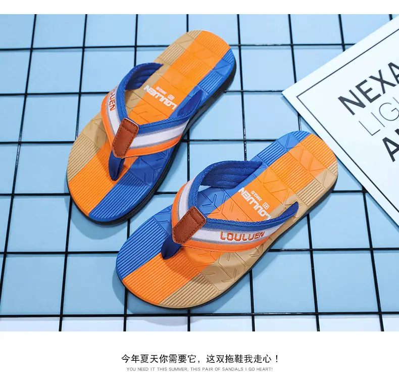 2024 New Style Flip-Flops Men's Summer Slippers Vietnam Outer Wear Flip-Flops Men's Non-Slip Trendy Beach Sandals — feature 7