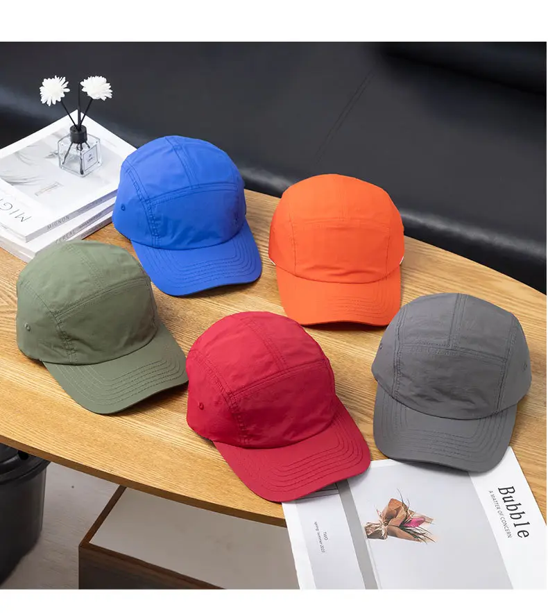 Women Orange 5-Piece Adjustable Cap Set — feature 14