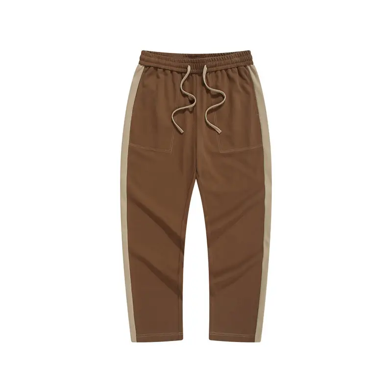 Men's Fleece Lined Straight Casual Pants Grey - Image 3