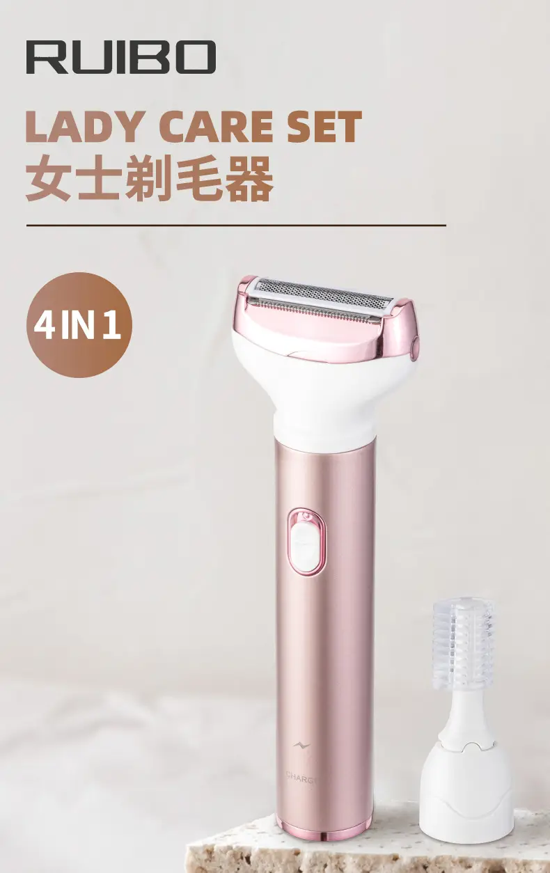 Women's 4-in-1 Rose Gold Shaver RF-T10 — feature 1