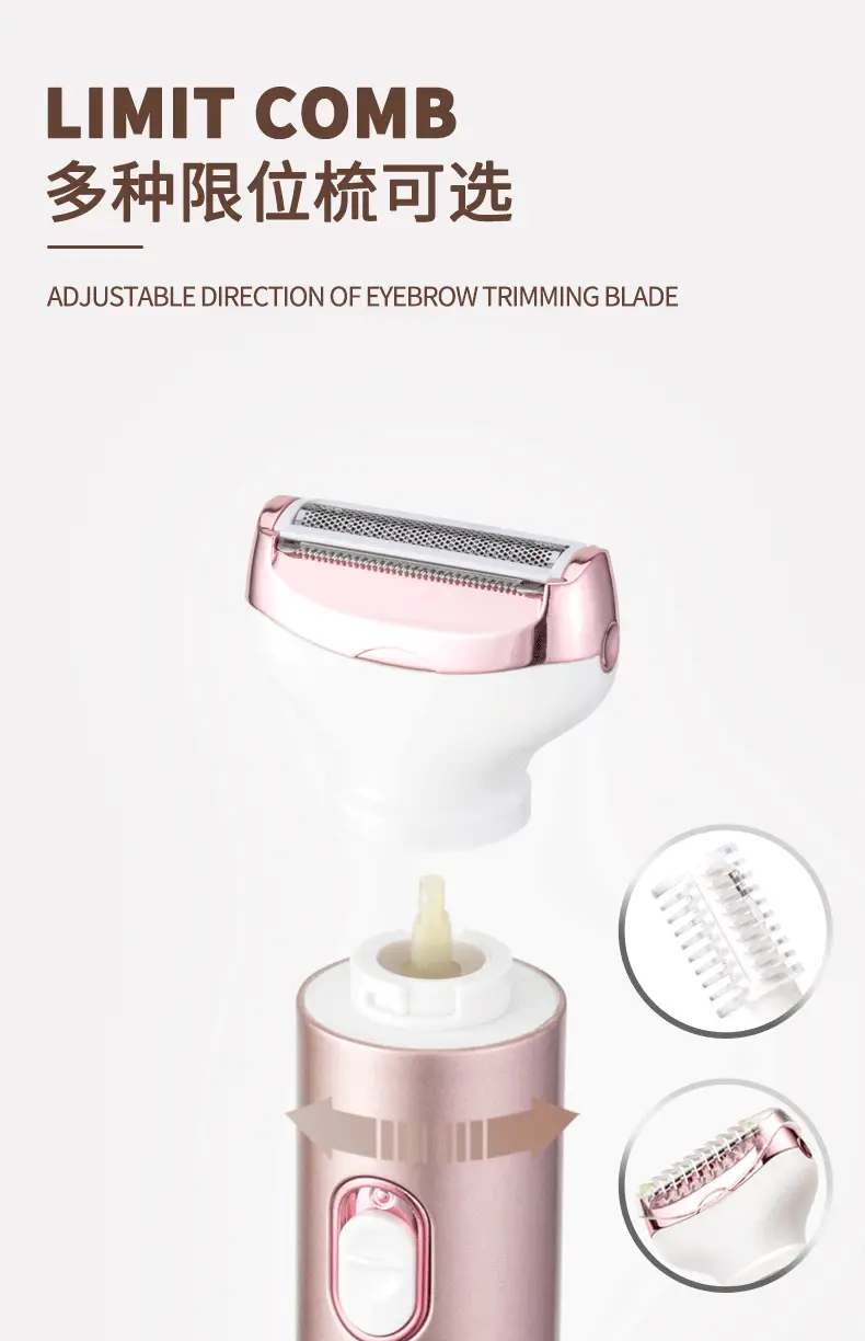 Women's 4-in-1 Rose Gold Shaver RF-T10 — feature 6