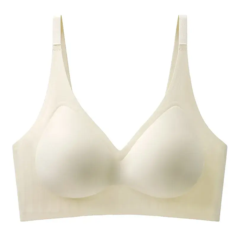 Women's Underwire-Free Deep V Bra for Grooming - Image 2