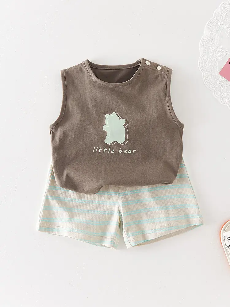 New Boys Shorts Set Summer Wear 3-6M - Image 3