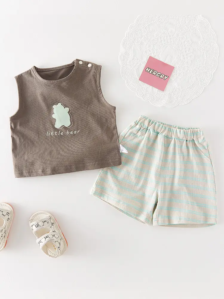 New Boys Shorts Set Summer Wear 3-6M - Image 6