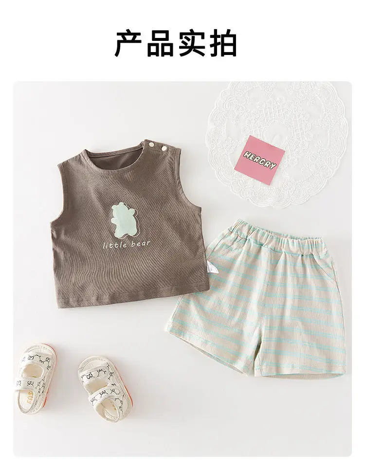 New Boys Shorts Set Summer Wear 3-6M — feature 12