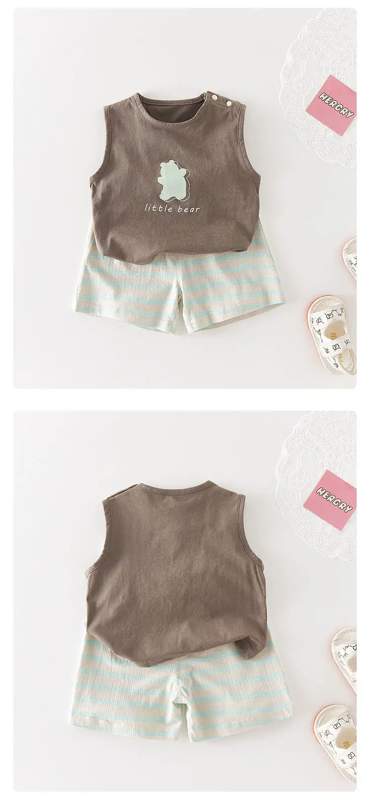 New Boys Shorts Set Summer Wear 3-6M — feature 13