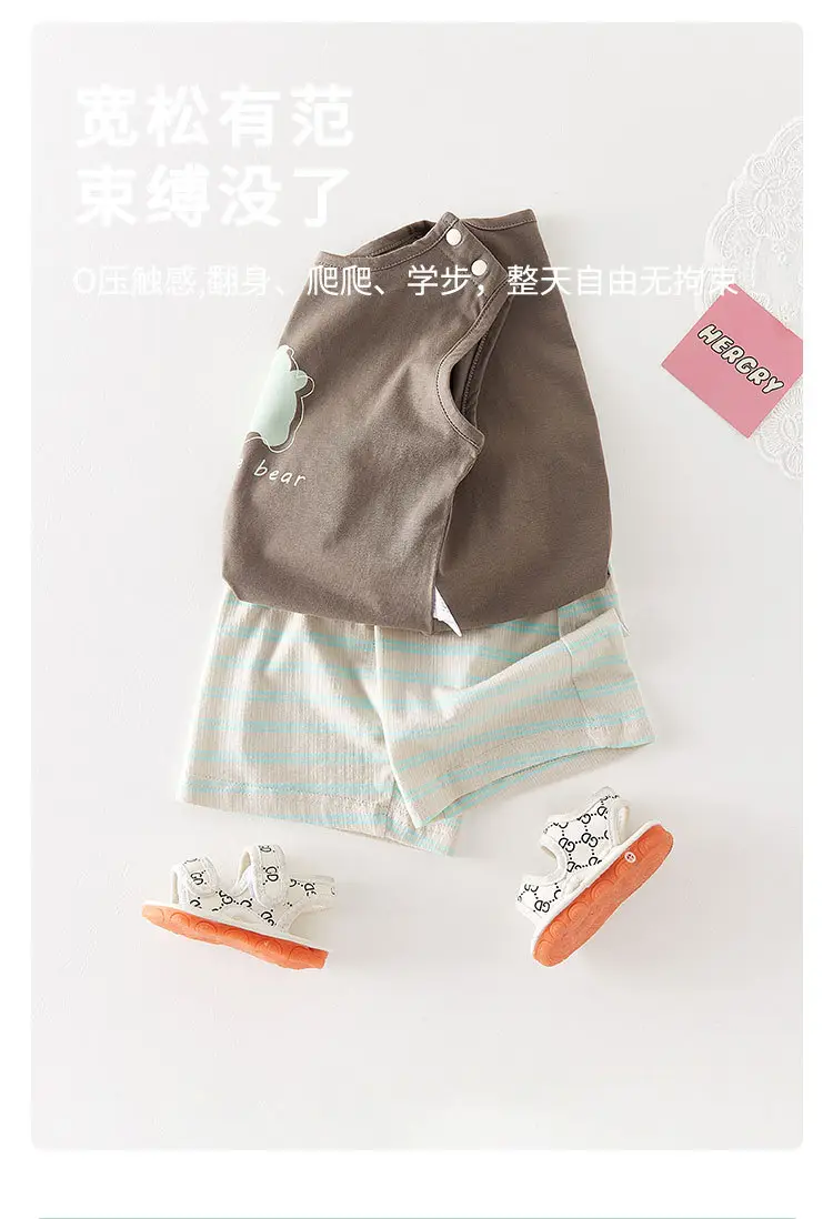 New Boys Shorts Set Summer Wear 3-6M — feature 4