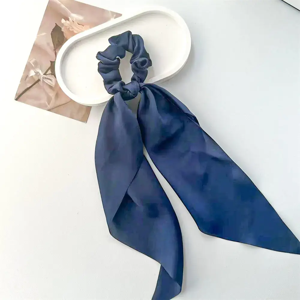Satin Cross-Border Hair Scrunchies Set of 3 — feature 17