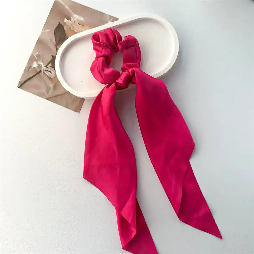 Satin Cross-Border Hair Scrunchies Set of 3 — feature 19