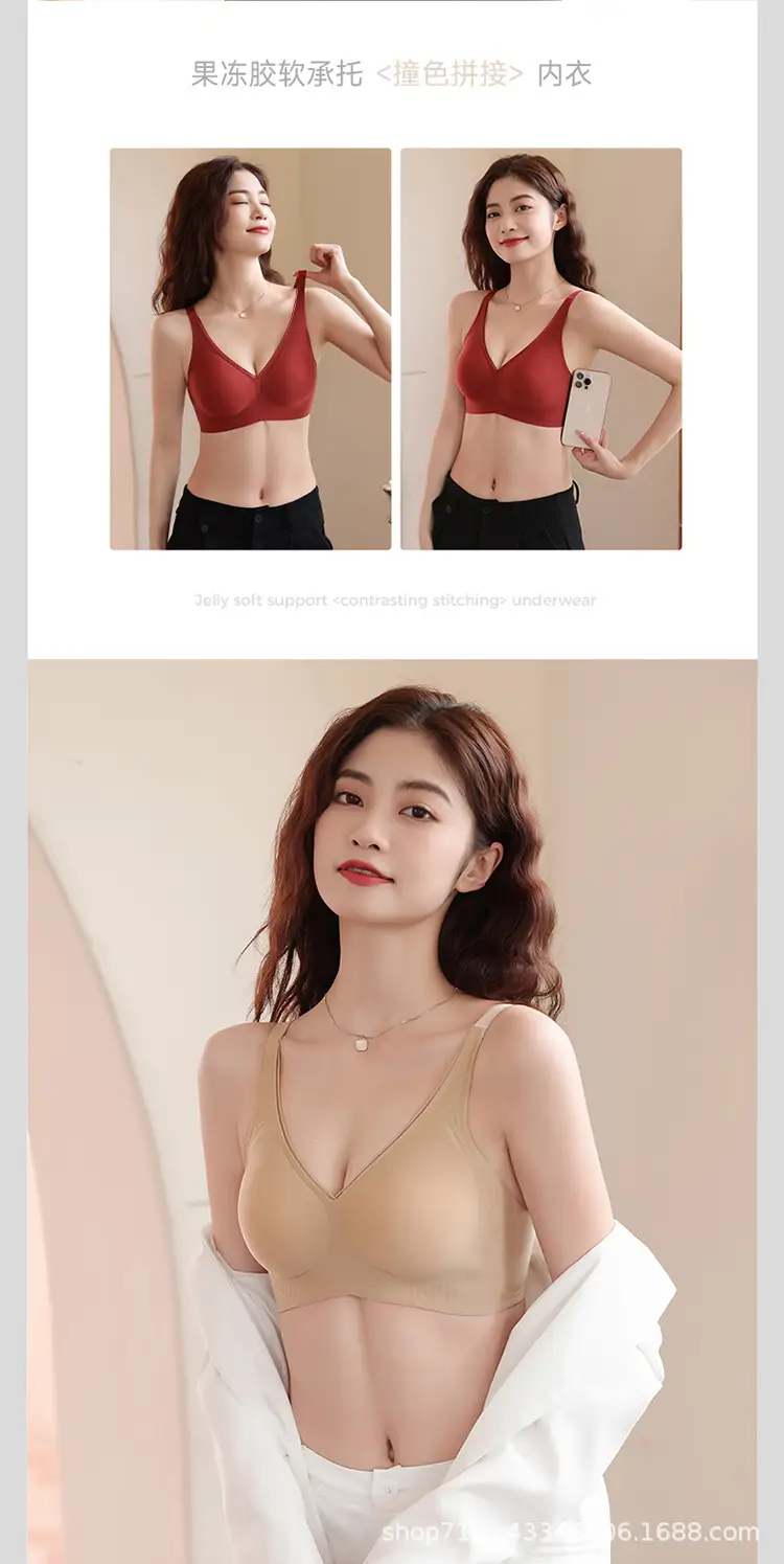 Women's Red One-Piece Bra for Large Busts — feature 19