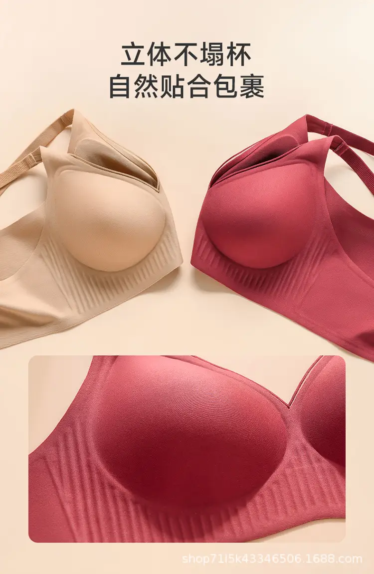 Women's Red One-Piece Bra for Large Busts — feature 6