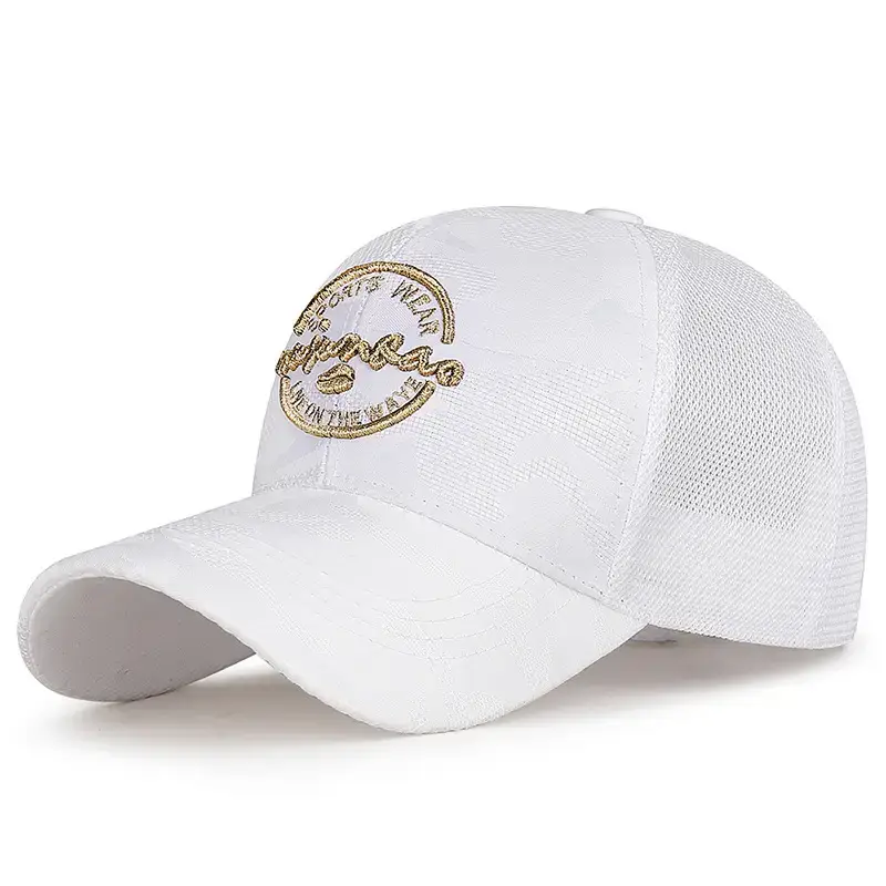 Black Embroidered Baseball Cap for Men Women - Image 6