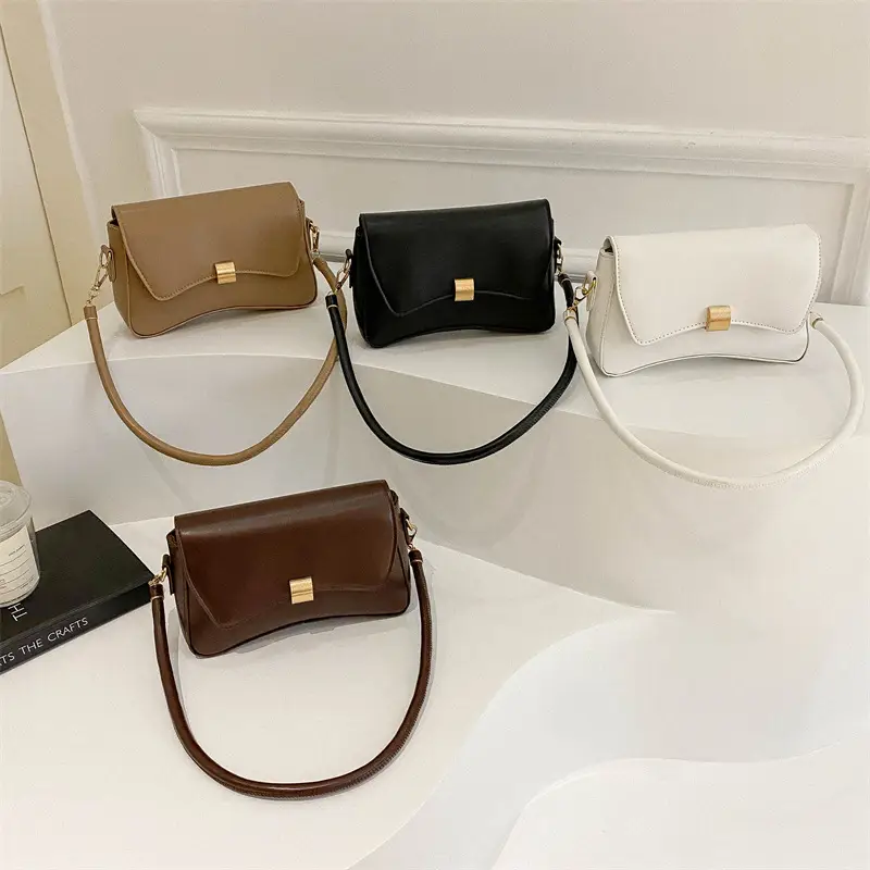 Women's 2025 Summer Crossbody Bags Brown Black White - Image 6