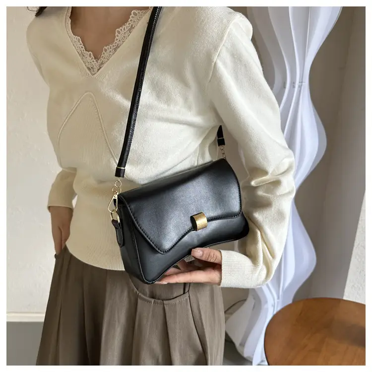 Women's 2025 Summer Crossbody Bags Brown Black White — feature 10
