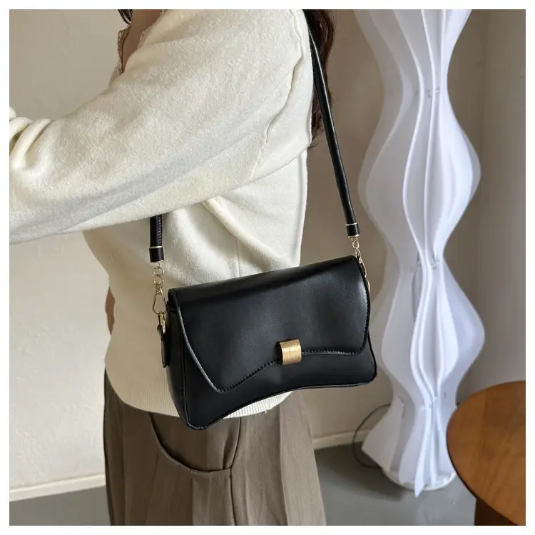 Women's 2025 Summer Crossbody Bags Brown Black White — feature 11