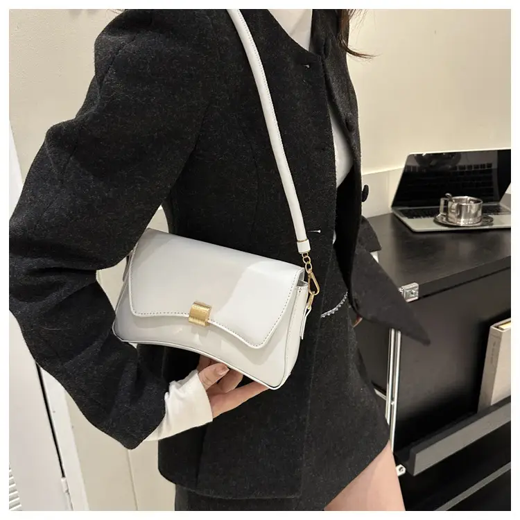Women's 2025 Summer Crossbody Bags Brown Black White — feature 21