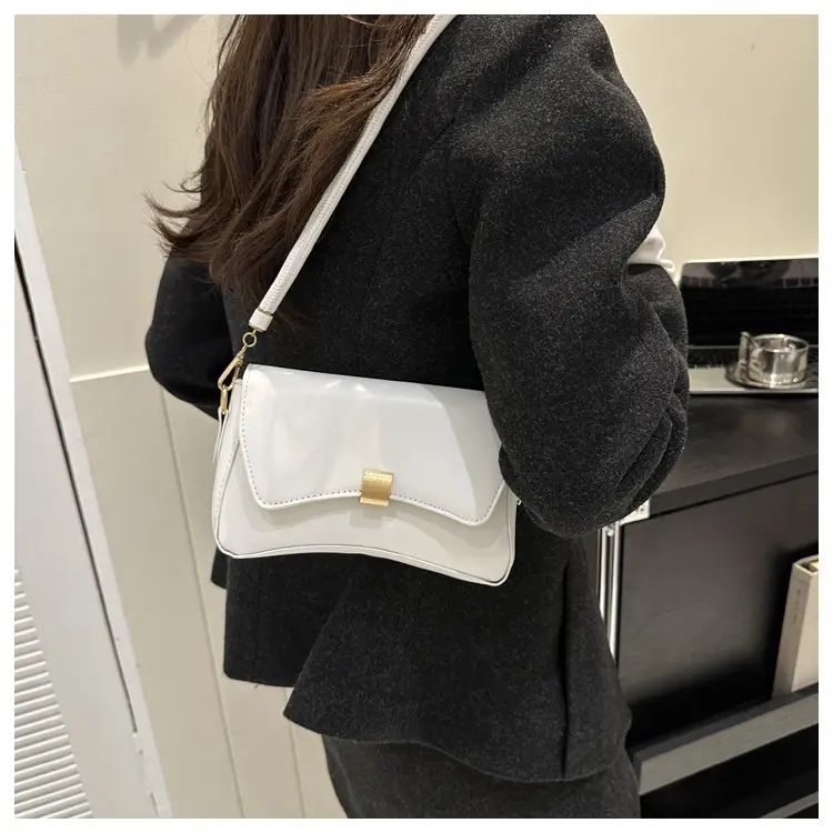 Women's 2025 Summer Crossbody Bags Brown Black White — feature 22