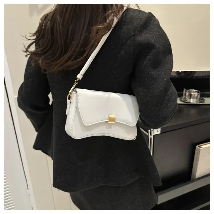 Women's 2025 Summer Crossbody Bags Brown Black White — feature 23