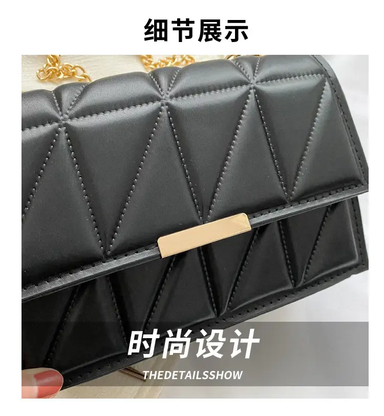 White Quilted Chain Bag for Women 2025 — feature 2