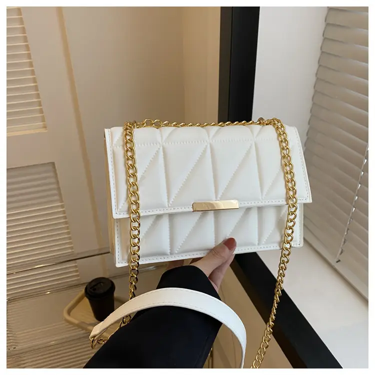 White Quilted Chain Bag for Women 2025 — feature 20