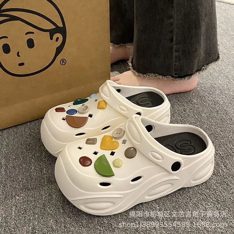 Eva Thick-Soled Clogs for Women, Summer Outer Wear, Summer Sandals, Women's Sandals, Summer Slippers, Men's Wholesale - Image 31