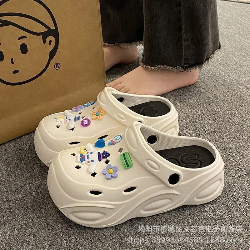 Eva Thick-Soled Clogs for Women, Summer Outer Wear, Summer Sandals, Women's Sandals, Summer Slippers, Men's Wholesale - Image 37