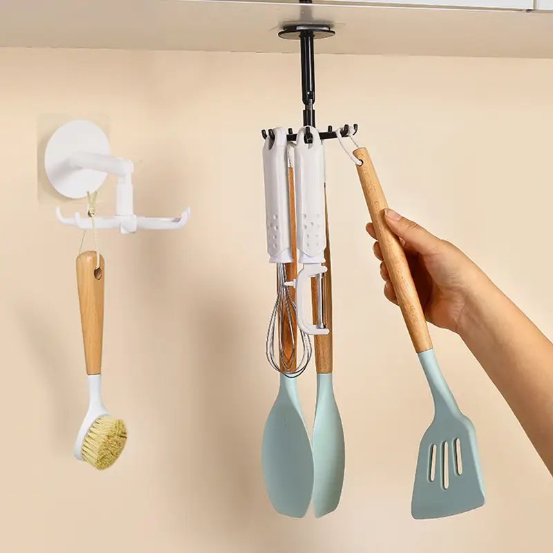 360-degree Rotating Hook for Kitchen and Home Storage