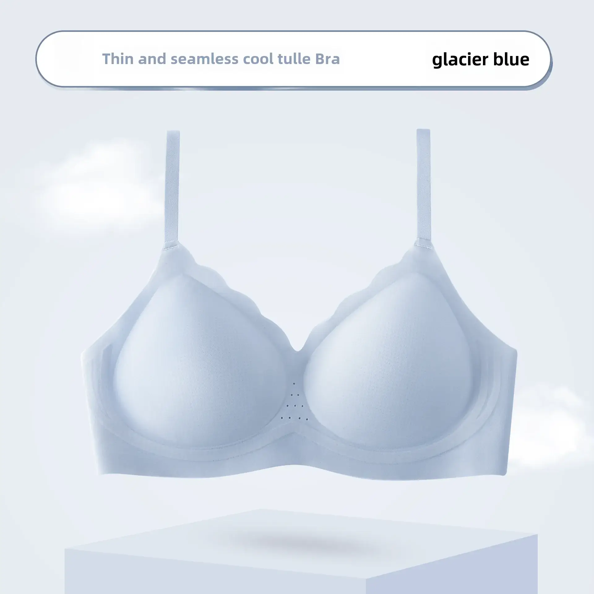 Ultra-Thin Jelly Strip Bra for Women - Image 3