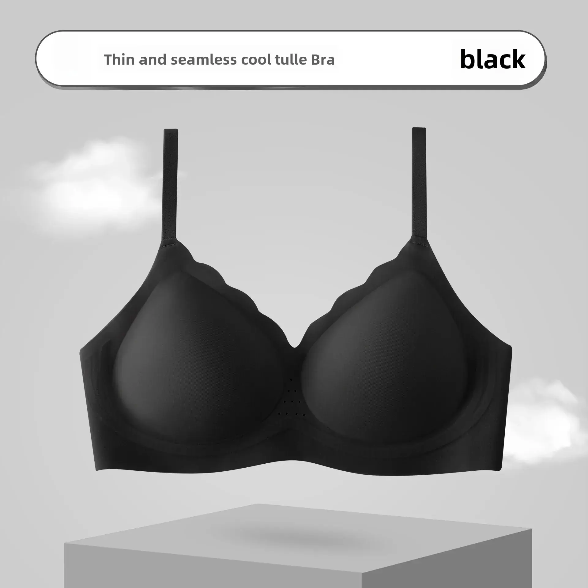 Ultra-Thin Jelly Strip Bra for Women - Image 9
