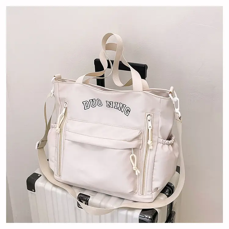 Women's White Japanese College Shoulder Crossbody Bag 2024 - Image 5