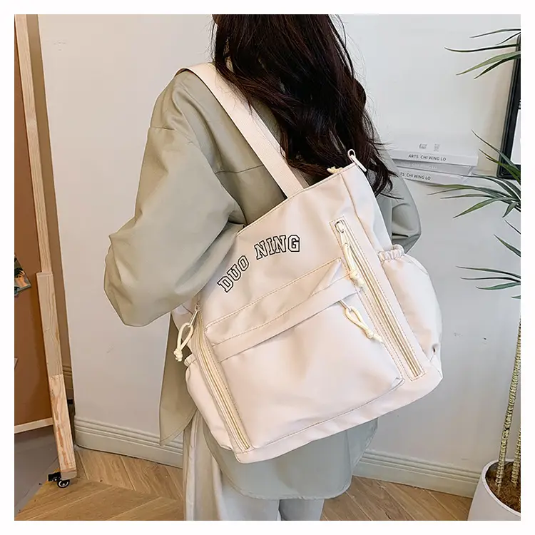 Women's White Japanese College Shoulder Crossbody Bag 2024 — feature 22
