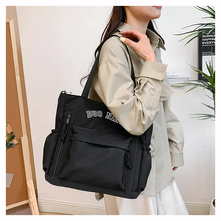 Women's White Japanese College Shoulder Crossbody Bag 2024 — feature 24