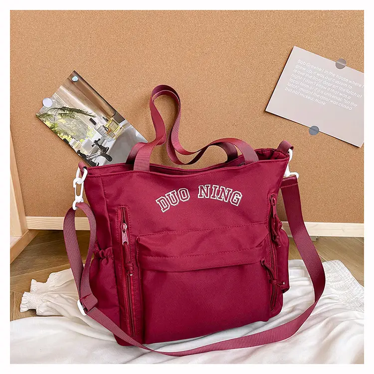 Women's White Japanese College Shoulder Crossbody Bag 2024 - Image 3