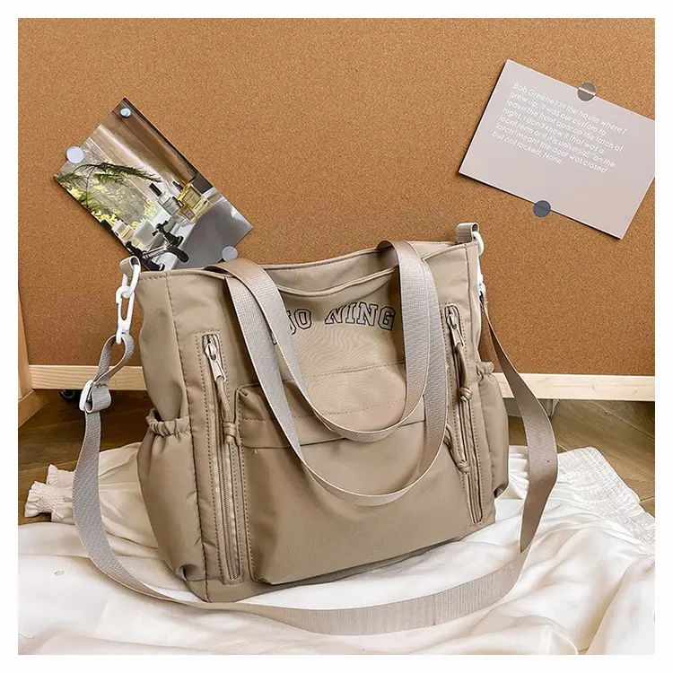 Women's White Japanese College Shoulder Crossbody Bag 2024 - Image 4