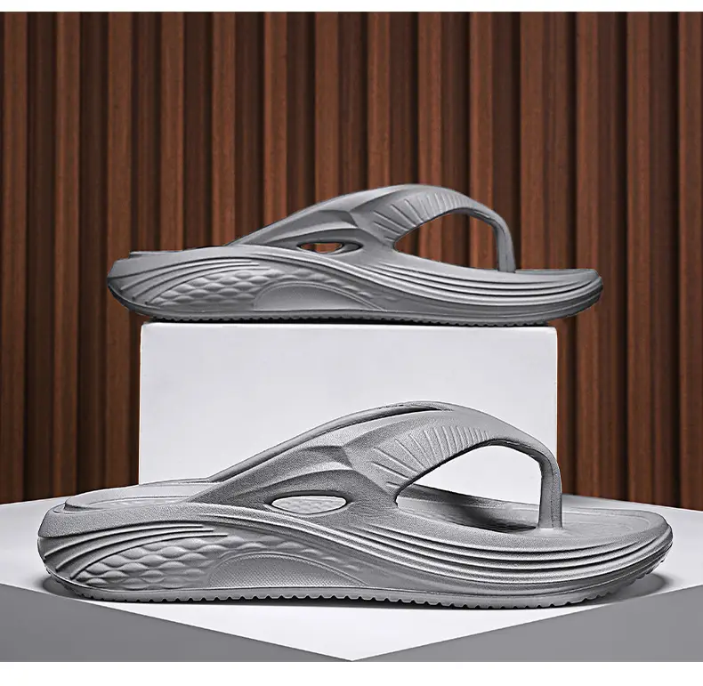 Eva Flip Flops Men's 2025 New Arrival Men's High-End Casual Summer Fashionable Non-Slip Soft Bottom Beach Shoes for Outer Wear — feature 19