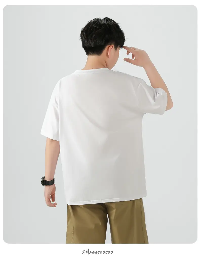 Fat Boy Three-Proof Cotton T-Shirt White — feature 13