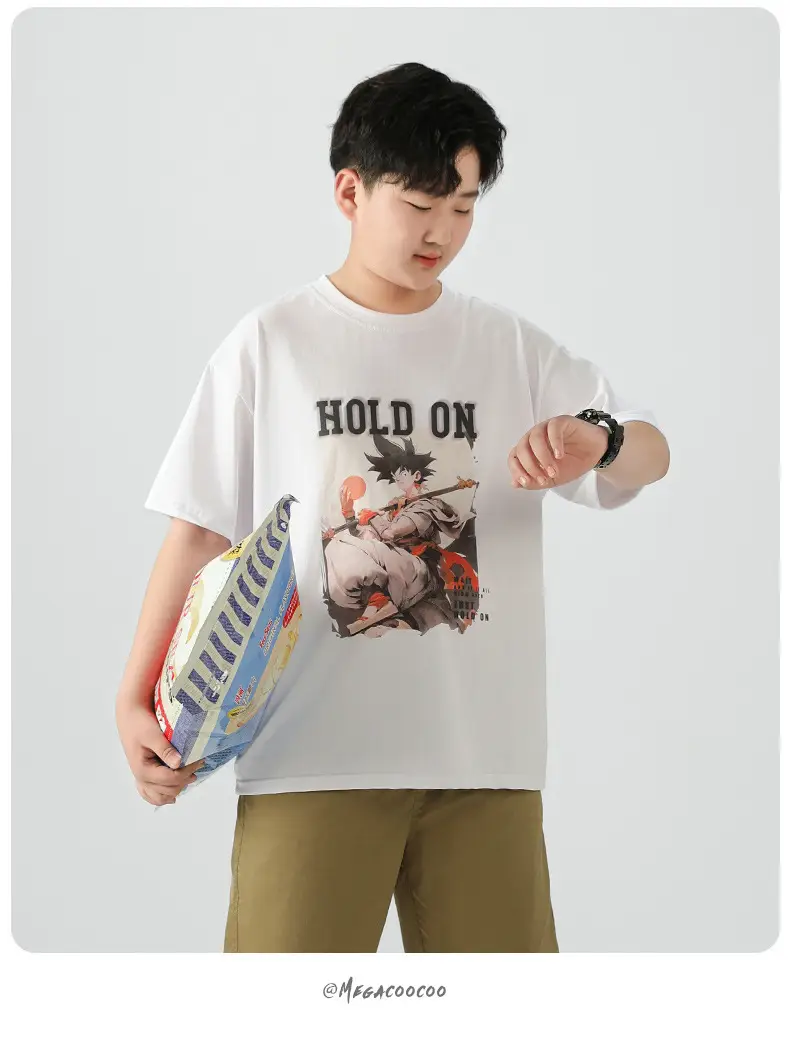Fat Boy Three-Proof Cotton T-Shirt White — feature 19