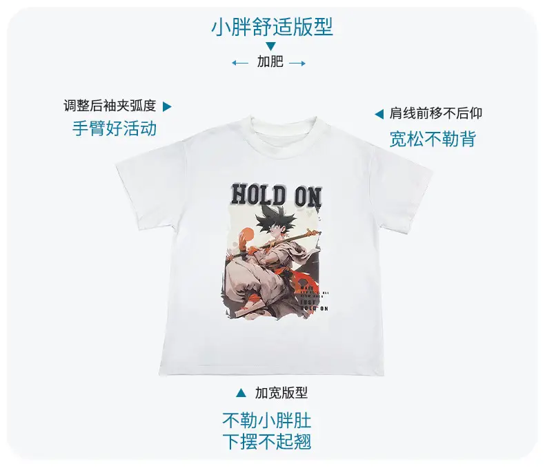 Fat Boy Three-Proof Cotton T-Shirt White — feature 3