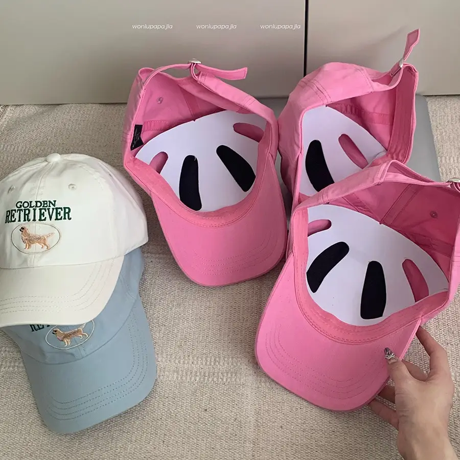Women Pink "Rebel Forever" Cap Set Set of 3 - Image 7