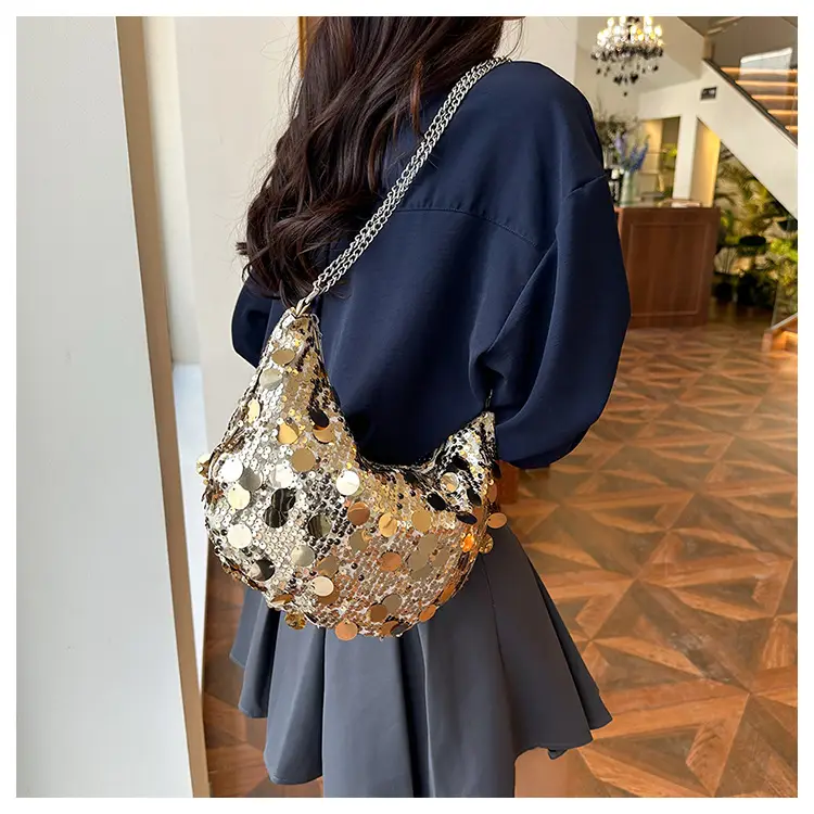 Beaded Shiny Evening Bag for Women — feature 16