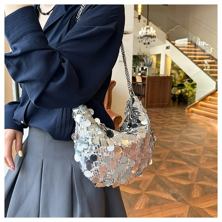 Beaded Shiny Evening Bag for Women — feature 20