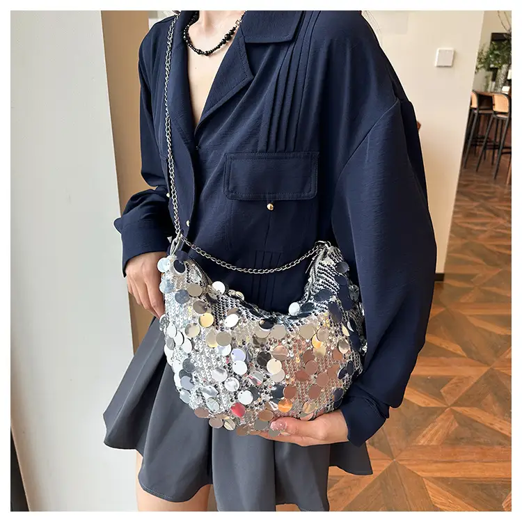 Beaded Shiny Evening Bag for Women — feature 23