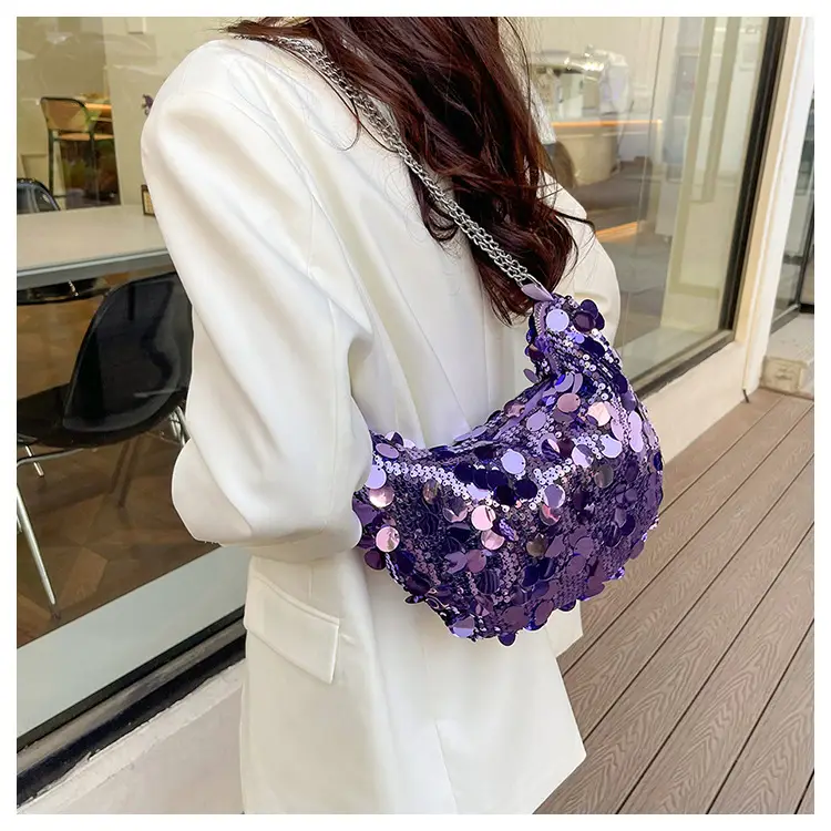 Beaded Shiny Evening Bag for Women — feature 26